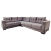 Sofá Living De Canto Modelo Quebec no formato 3xctox2 Tamanho 235x300cm Tecido Veludo/Suede ou Linho (CORES) - SOB ENCOMENDA