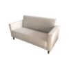Sofa Vancouver 2 Lug 1,70m Tecido Veludo Cor Bege Cru - SOB ENCOMENDA