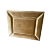 OUTLET -  Cabeceira de Cama Solteiro Tamanho 120x100 Cor Veludo Dourado - OUTLET PROMOCAO PRONTA ENTREGA