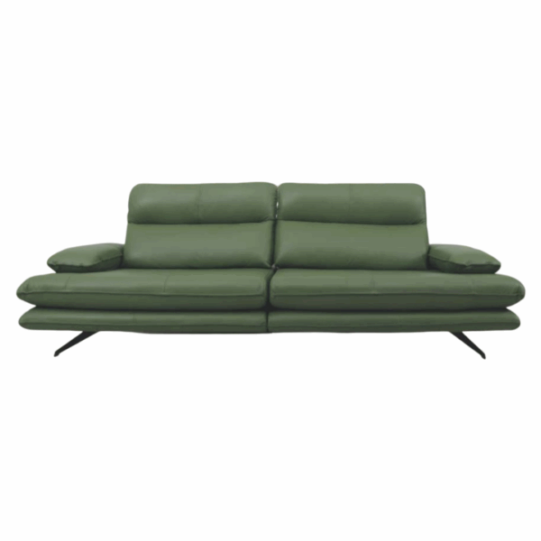 Sofá com Encosto Móvel Estilo Chaise Modelo Malibu Tamanho 226/246/266/306/336/366 com 2 ou 3 Módulos para 5 a 7 Lugares Material Couro 100% Natural (CORES) – SOB ENCOMENDA